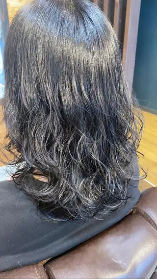 ミディアム パーマ 🌈NESTA minami🌈のヘアスタイル