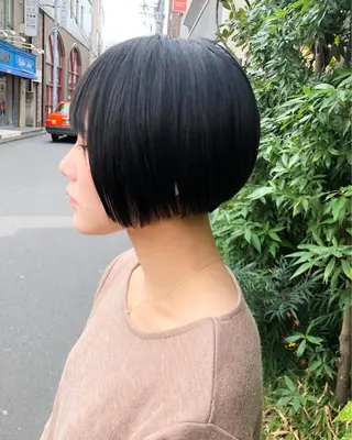 ショート すきバサミを使わない カット✂️✨郡司泰之のヘアスタイル
