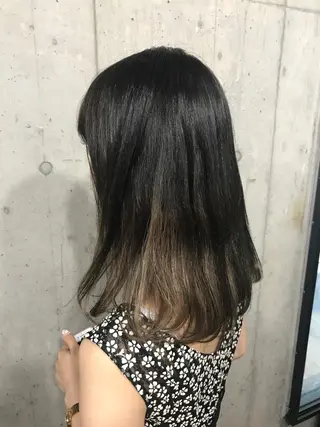 ミディアム カラー パーマ ヘアアレンジ メンズ キッズ ネイル マツエク・マツパ サロンドミルク 渋谷高比良のヘアスタイル