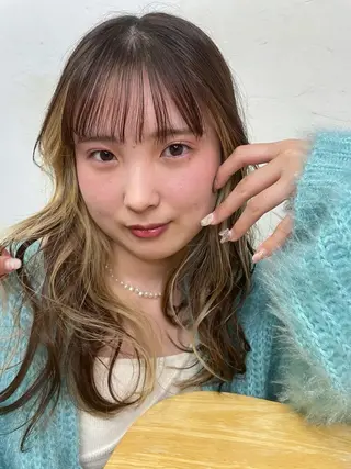 ロング 中村 帆花のヘアスタイル