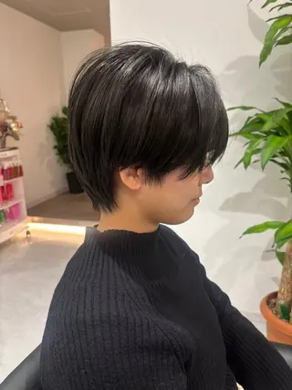 ショート カラー レイヤーカット🎀× 韓国風🇰🇷正源のヘアスタイル