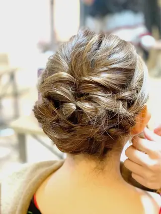 ヘアアレンジ 高森 雅のヘアスタイル
