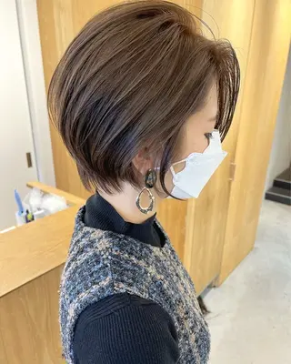 ショート 鈴木 りやのヘアスタイル