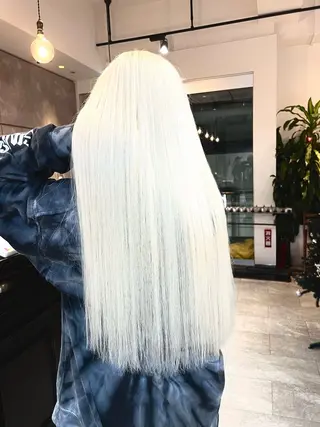 ロング カラー ヘアアレンジ 🌈インナーカラー ‘ショウマ’🌈のヘアスタイル