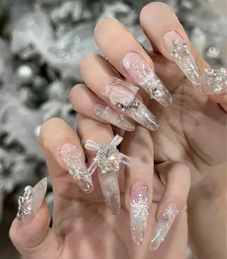 ネイル 長さだし専門店 M2 rikaのネイルデザイン