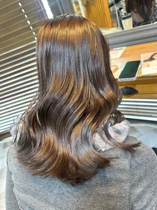 ミディアム カラー 和田 直也のヘアスタイル