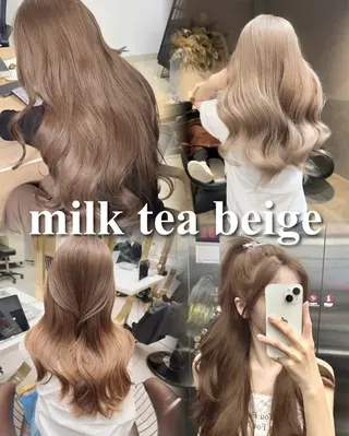 ロング カラー レイヤーダブルカラー KYONのヘアスタイル
