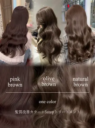 ロング カラー 髪質改善🫧 カラー特化/Hinaのヘアスタイル