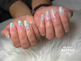 ネイル access nailのネイルデザイン