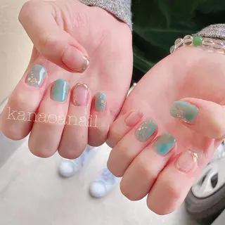 ネイル 地爪育成💅 kanaoanailのネイルデザイン