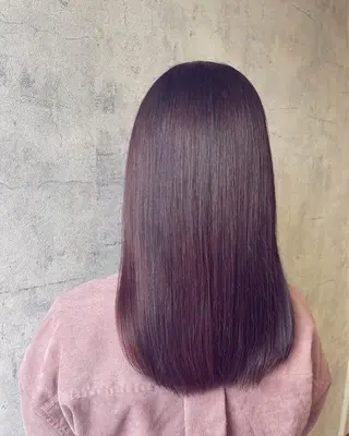 ロング カラー 唐澤 千尋のヘアスタイル