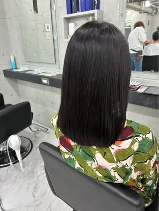 セミロング カラー Endearing 🌟銀座のヘアスタイル