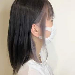 ミディアム カラー 玉城 和磨のヘアスタイル