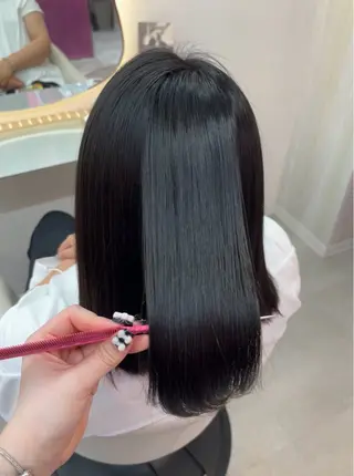 ミディアム 🩶透明感カラー 池袋/mei🩶のヘアスタイル