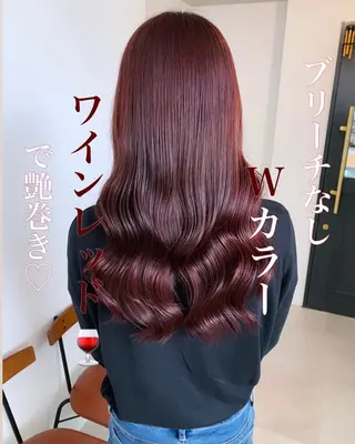 セミロング カラー 🌸MAYU🌸 ハイトーン➕レイヤーのヘアスタイル