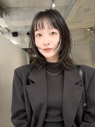 ミディアム ミディアムヘア 表参道/山岸季生のヘアスタイル