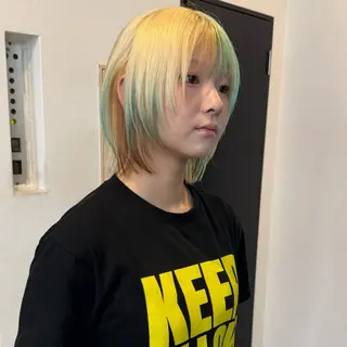 ショート レイヤーカット🎀 MIYU💖のヘアスタイル