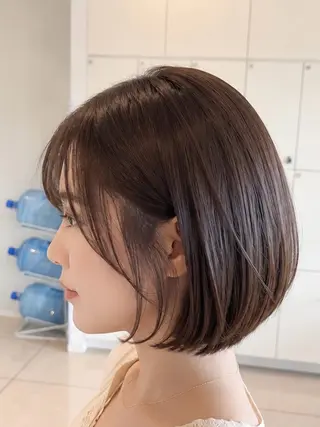 ミディアム パーマ 金子 直樹のヘアスタイル