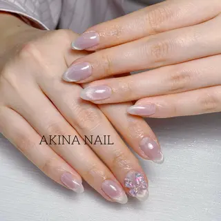 セミロング Akina Nail 亀戸のネイルデザイン