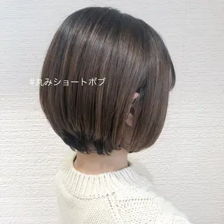 ショート カラー 似合わせ/レイヤー /ボブ/新谷のヘアスタイル