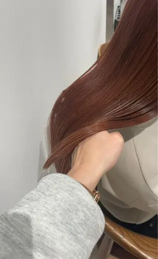 ロング minatsu 東京の技術を京都でのヘアスタイル