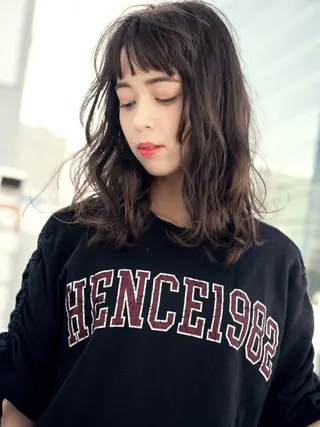 セミロング 🌟髪質改善と艶 ✨相場つかさのヘアスタイル