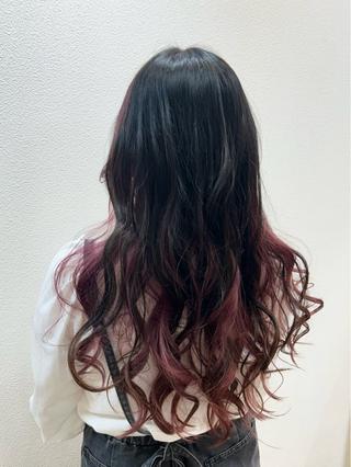ロング カラー Maya🦋 ハイトーン特化のヘアスタイル