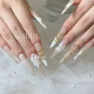ネイル Queens 榊 まおのネイルデザイン