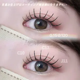 マツエク・マツパ ♡fein. beauty♡のマツエク・マツパデザイン