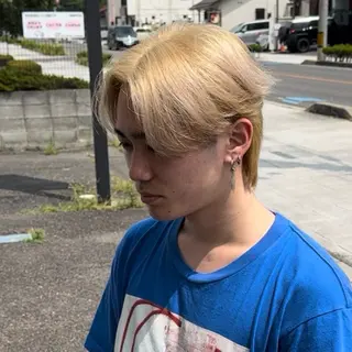 カラー メンズ ⭐️フウタ⭐️/郡山 /透明感カラーのヘアスタイル