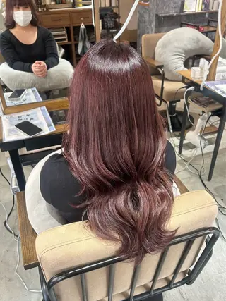 ロング カラー ruup Aru ユウキのヘアスタイル