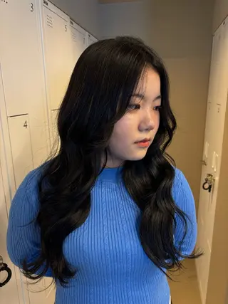 ロング rame出雲朝倉店 田村陸のヘアスタイル