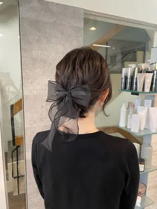 ヘアアレンジ Rena/韓国 /ワンホンヘアのヘアスタイル