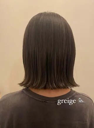 ミディアム ムナカタ アカリのヘアスタイル