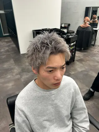 ショート カラー メンズ 🐠メンズ特化🐠 井上風冴のヘアスタイル