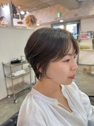 ショート 荒牧 絵美のヘアスタイル