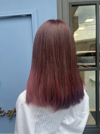 ロング 加藤 碧唯のヘアスタイル