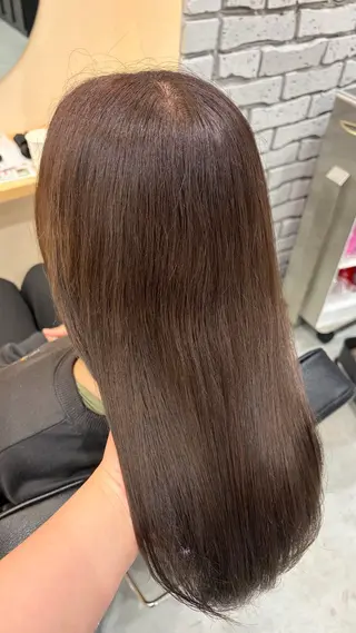 ロング カラー 🎀透明感カラー /ケアブリーチ🎀のヘアスタイル