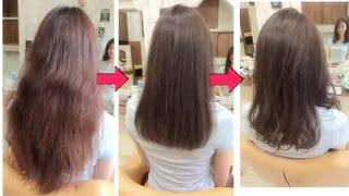 セミロング 鈴木 悠のヘアスタイル