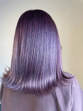 ロング カラー ヘアアレンジ キッズ ネイル マツエク・マツパ アイブロウ 透明感カラー/推しカ ラー☁️JURAのヘアスタイル