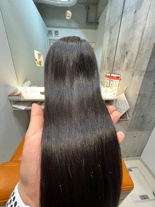 ロング 大宮縮毛矯正の達人 髪質改善/レイヤーのヘアスタイル
