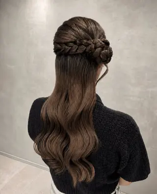 ヘアアレンジ 透明感カラー💎 アレンジ🩰Rimiのヘアスタイル