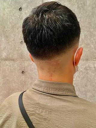 メンズ unopulir 景山 凌のヘアスタイル