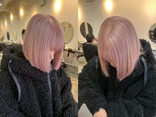 ミディアム 🎀HIYORI🎀 津田沼ブリーチ🫶のヘアスタイル