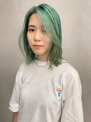 ミディアム カラー センスをお届けします 大谷将生infpのヘアスタイル