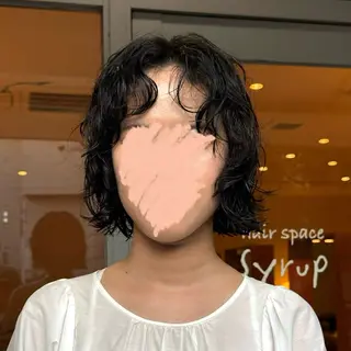 ショート パーマ レディースパーマ/ 合田 有一朗のヘアスタイル