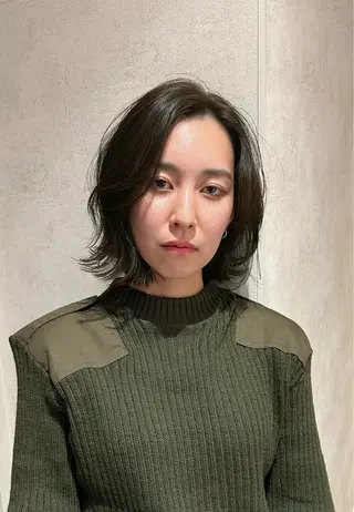 ショート カラー Sora/レイヤー/ ブリーチなしWカラーのヘアスタイル