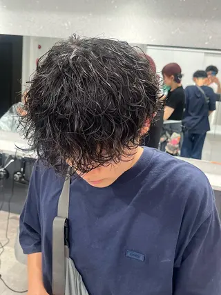 パーマ メンズ 🍐シャドウパーマ メンズ特化/守岡🍐のヘアスタイル