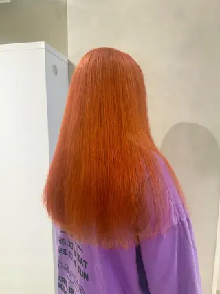 ロング カラー ハイトーン/うる艶 🤍カラー Mioのヘアスタイル