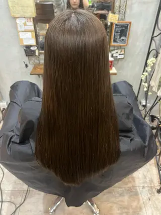 ロング カラー ハイトーン特化/ ヘアセット/モエノのヘアスタイル